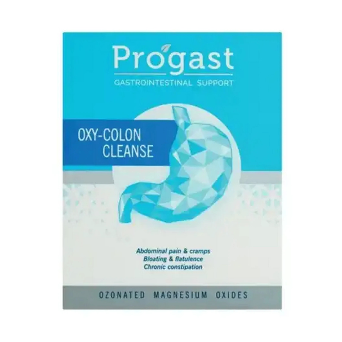 PROGAST Colon Cleanse natural digestive support with herbal fibre blend for gentle detox, gut health and regularity.