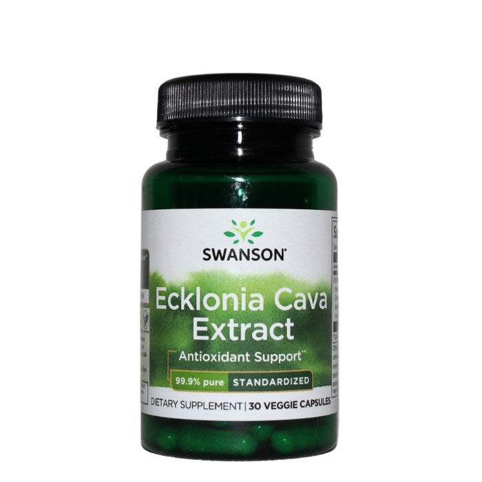 Swanson Ecklonia Cava Extract provides powerful antioxidant support, promotes cellular protection, and delivers 99.9% pure standardized formula.