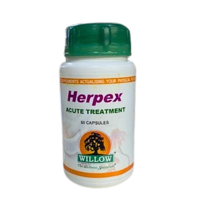 Willow Herpex Acute Treatment provides targeted nutritional support during acute herpes outbreaks, helping support comfort and immune function.