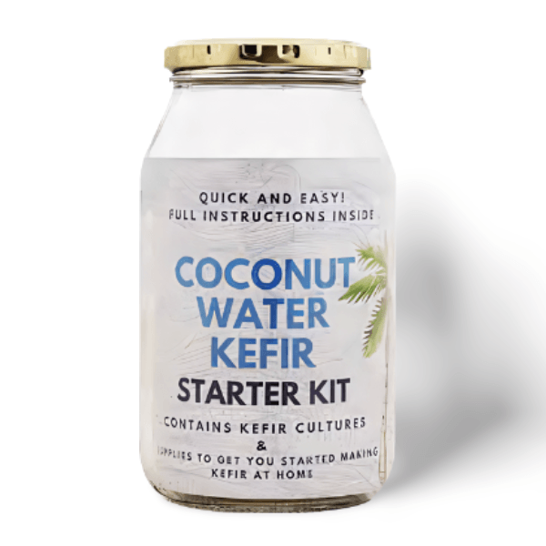 Coconut Water Kefir Starter Kit by efir Foods – a natural, probiotic-rich drink-making kit with clean ingredients for daily gut health and nutritional support.