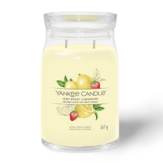YANKEE Iced Berry Lemonade Signature Candle - THE GOOD STUFF