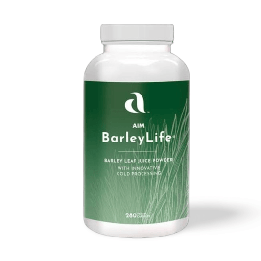 AIM BarleyLife natural green barley juice powder - The Good Stuff