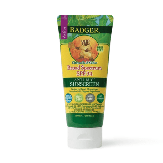BADGER Anti-Bug Mineral Sunscreen Cream SPF34 - THE GOOD STUFF
