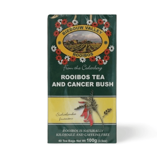BIEDOUW VALLEY Rooibos Tea and Cancerbush - THE GOOD STUFF