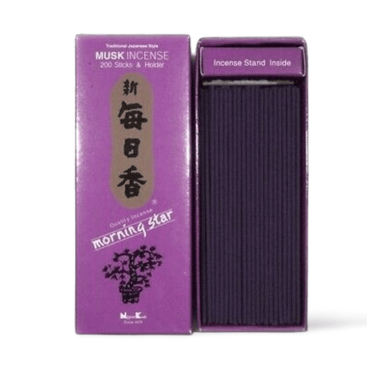 MORNING STAR Musk Incense - THE GOOD STUFF
