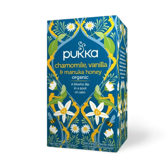 PUKKA Chamomile, Vanilla & Manuka Honey Organic - THE GOOD STUFF