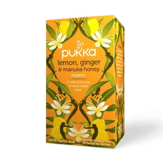 PUKKA Lemon, Ginger & Manuka Organic - THE GOOD STUFF