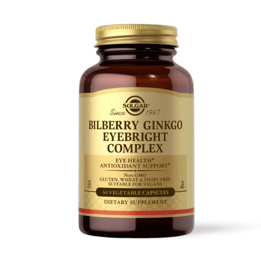SOLGAR Bilberry Ginkgo Eyebright Complex - THE GOOD STUFF
