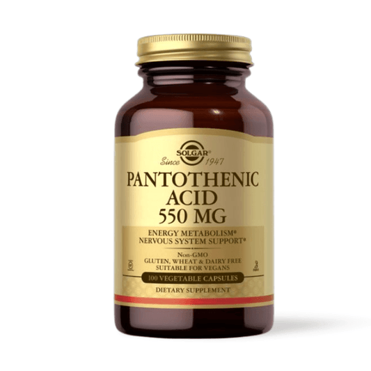 SOLGAR Pantothenic Acid 550mg - THE GOOD STUFF