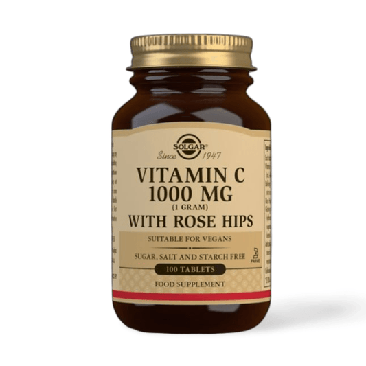 SOLGAR Vitamin C 1000mg with Rosehips - THE GOOD STUFF