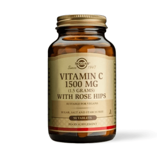 SOLGAR Vitamin C 1500mg with Rosehips - THE GOOD STUFF