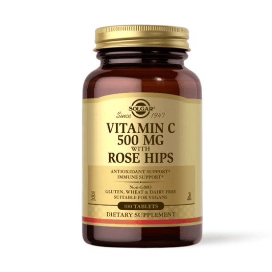 SOLGAR Vitamin C 500mg with Rosehips - THE GOOD STUFF