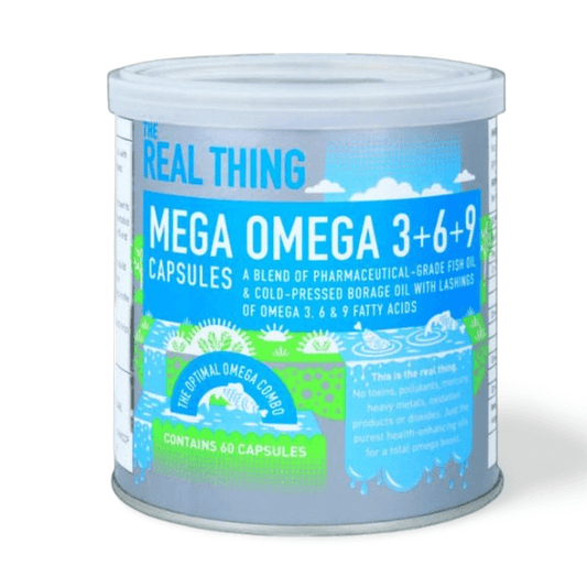 THE REAL THING Mega Omega 3+6+9 - THE GOOD STUFF
