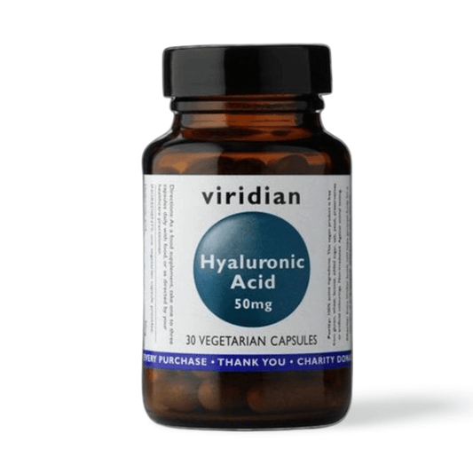 VIRIDIAN Hyaluronic Acid 50mg - THE GOOD STUFF