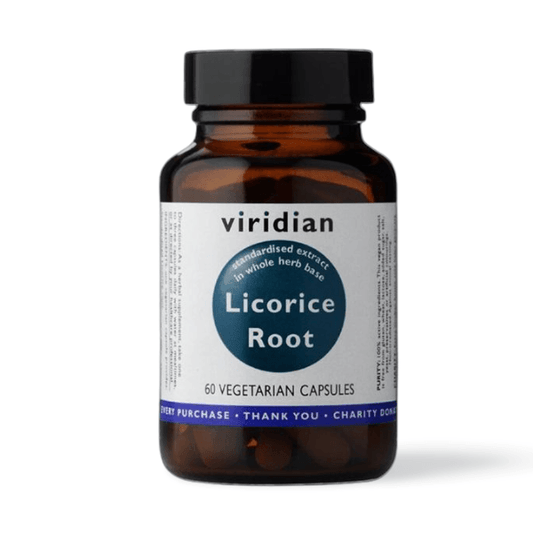 VIRIDIAN Licorice Root Extract 250mg - THE GOOD STUFF