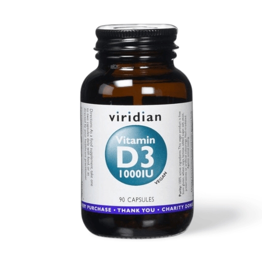 VIRIDIAN Vitamin D3 1000iu - THE GOOD STUFF