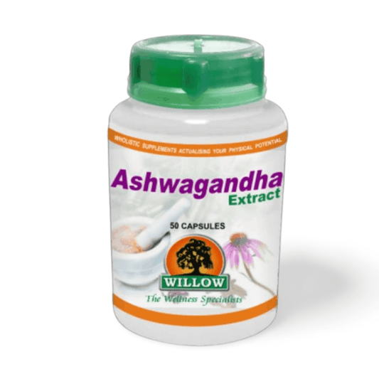 WILLOW Ashwagandha Extract Bottle - Image of WILLOW Ashwagandha Extract bottle - The Good Stuff