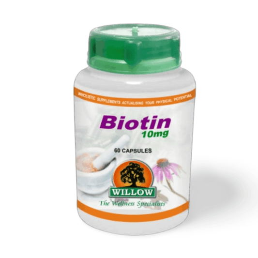 WILLOW Biotin capsule bottle on shelf The Good Stuff