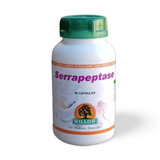Natural pain relief with WILLOW Serrapeptase - The Good Stuff