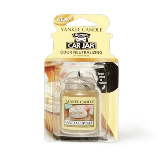 YANKEE Car Jar Ultimate Vanilla Cupcake - THE GOOD STUFF