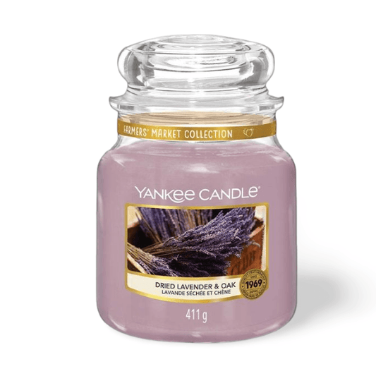 YANKEE Classic Candle - Dried Lavender & Oak - THE GOOD STUFF