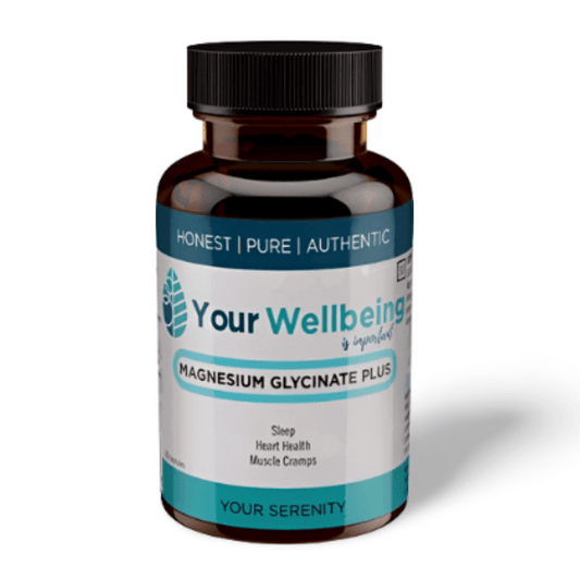 YOUR WELLBEING Magnesium Glycinate Plus - THE GOOD STUFF