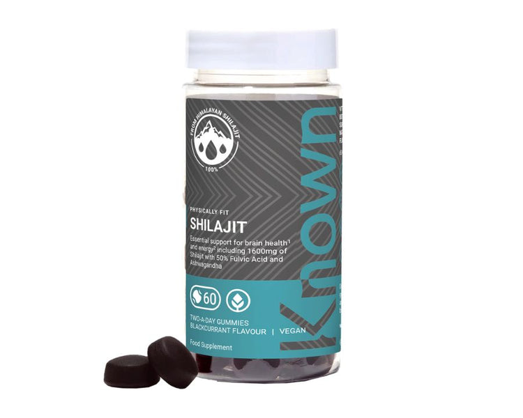 Known Shilajit Supplement Gummies – Brain & Energy Support with Fulvic Acid