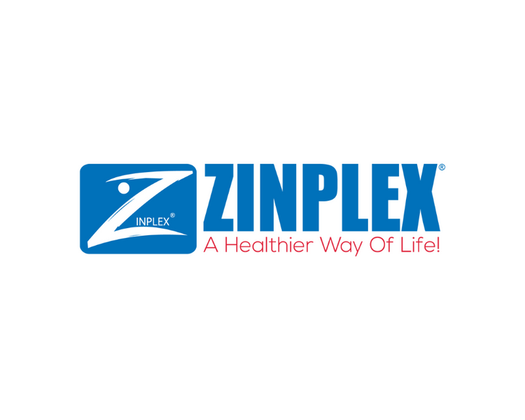Zinplex logo with tagline 'A Healthier Way Of Life!' – available at The Good Stuff natural health and supplement store South Africa