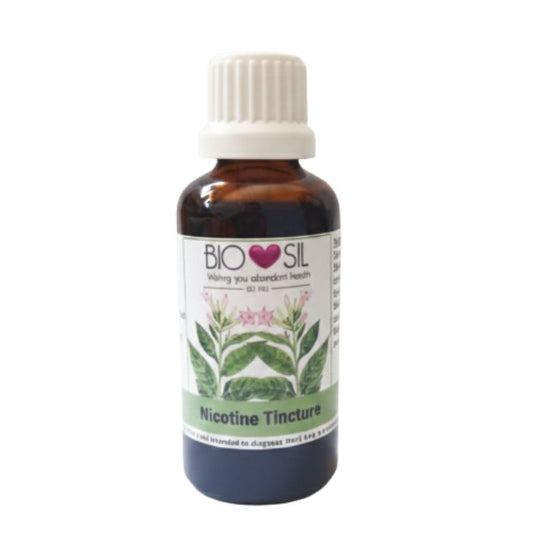 BioSil Nicotine Tincture herbal extract formulated to support natural wellness and traditional plant-based supplementation use
