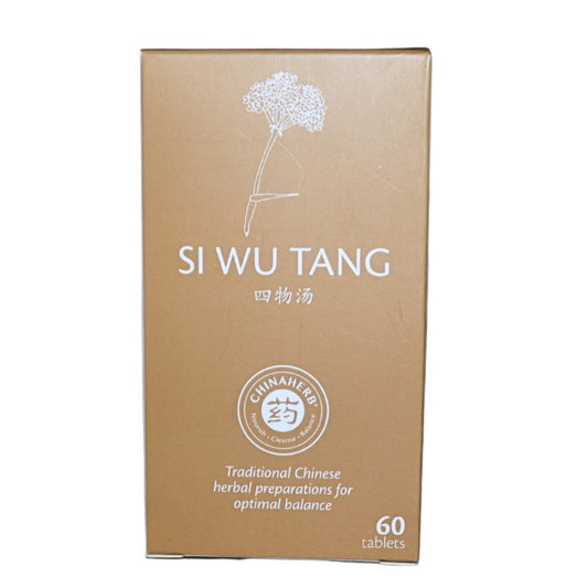 Chinaherb Si Wu Tang supports women's health, nourishes blood, balances hormones, enhances circulation, eases menstrual discomfort, and boosts vitality.
