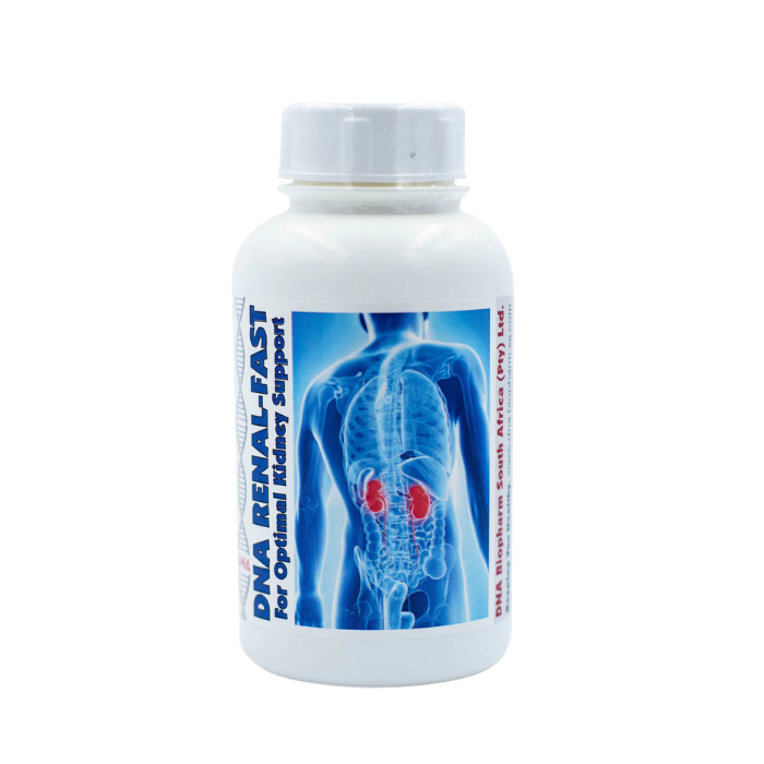 DNA Renal Fast Capsules with astragalus, cordyceps, ginger, rhubarb and grapeseed extract for holistic kidney wellness support daily