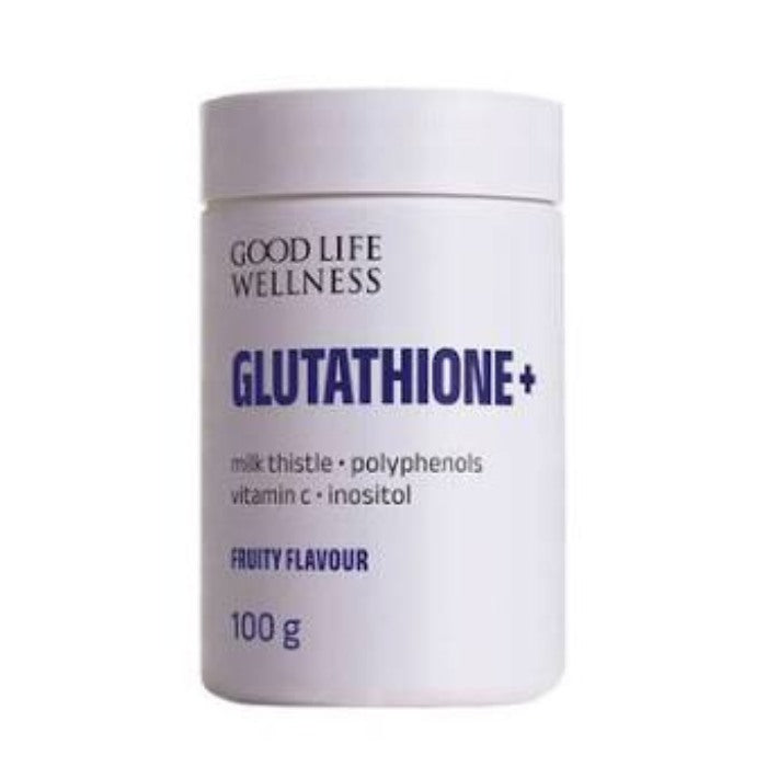 Good Life Wellness Glutathione Plus supports antioxidant protection, immune health, cellular defence, recovery and even skin tone.

