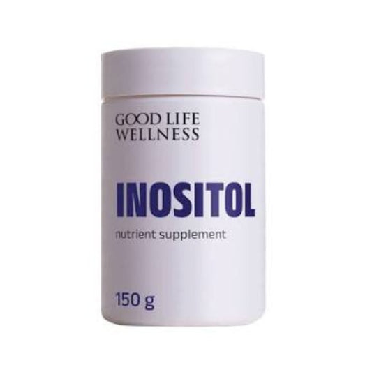 Good Life Wellness Inositol supports PCOS wellness, insulin sensitivity, menstrual regularity, balanced mood and fertility health.
