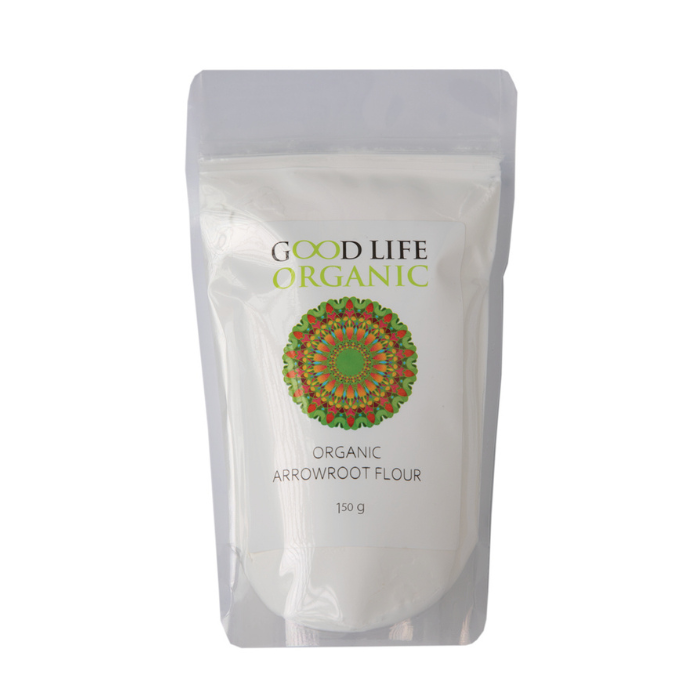 Good Life Organic Arrowroot Powder, certified organic vegan thickener for sauces, soups, baking, desserts and wholesome home cooking
