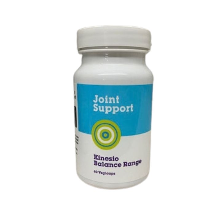 Kinesio Joint Support with MSM, Boswellia and Glucosamine to support joint comfort, cartilage health, flexibility and daily mobility.