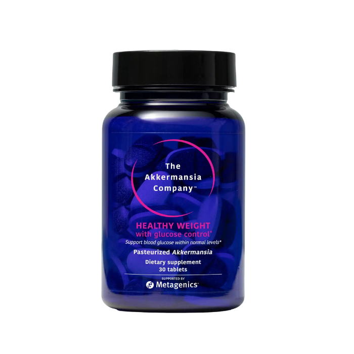 Metagenics Akkermansia MucT probiotic capsules for healthy weight metabolism and balanced blood sugar support