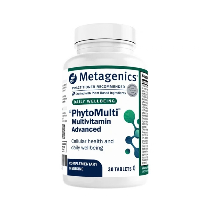 METAGENICS Phytomulti Multivitamin Advanced with plant extracts for daily nutritional, antioxidant and cellular health support