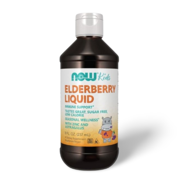 NOW Kids Elderberry Liquid