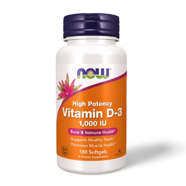 NOW Vitamin D-3 1000iu