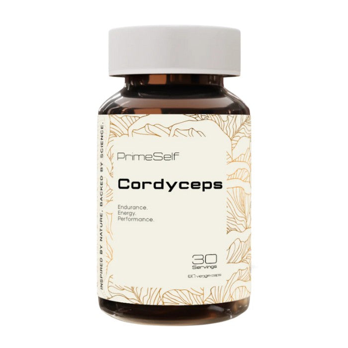 PrimeSelf Cordyceps - Natural supplement supporting endurance, energy, and performance for overall vitality and athletic performance.
