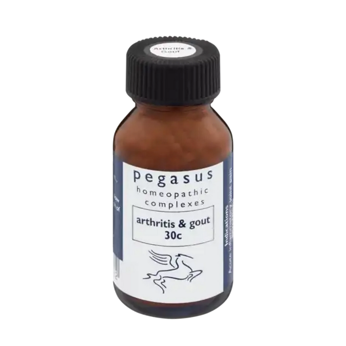 PEGASUS Arthritis and Gout 30c – natural homeopathic support for joint pain, gout, sciatica, rheumatism and inflammation