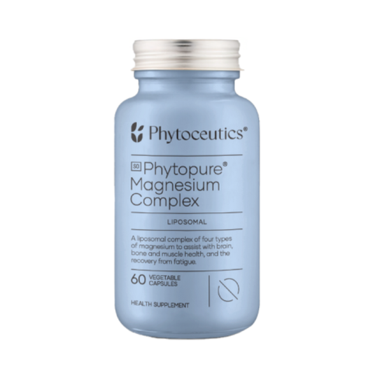 PHYTOCEUTICS Phytopure Magnesium Complex liposomal magnesium supplement with citrate bisglycinate malate taurate for energy muscle heart support