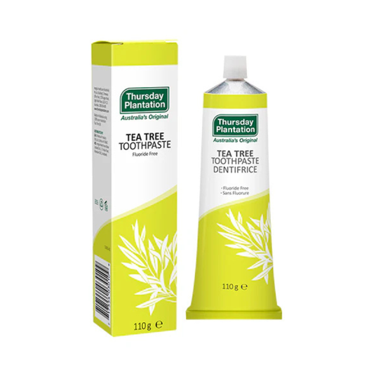 THURSDAY PLANTATION Tea Tree Toothpaste with natural antibacterial support for gum health and fresh breath