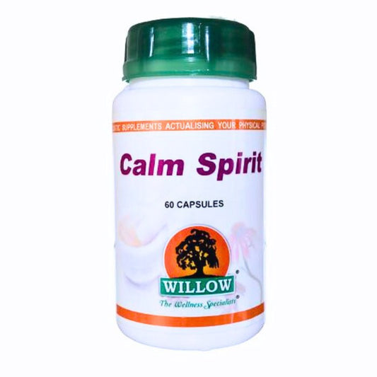 Willow Calm Spirit is a natural supplement formulated to support emotional balance, reduce stress, and promote relaxation using traditional herbal ingredients.
