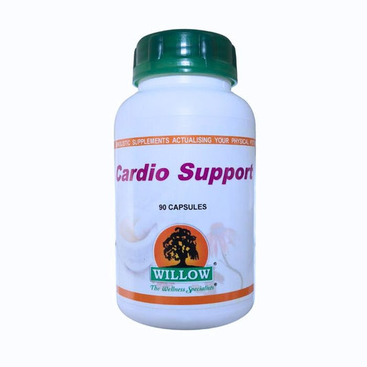 Willow Cardio Support - natural supplement formulated to promote heart health, support circulation, and maintain healthy blood pressure.