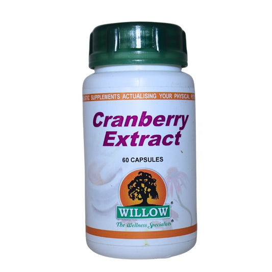 Cranberry Extract supplement supports urinary tract health, helps prevent infections, promotes bladder function, supports immune response, and protects against oxidative stress.
