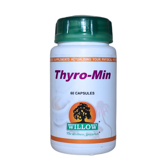 Thyro-Min natural supplement supports thyroid health and hormone balance using herbal ingredients to promote energy, metabolism, and overall wellness.
