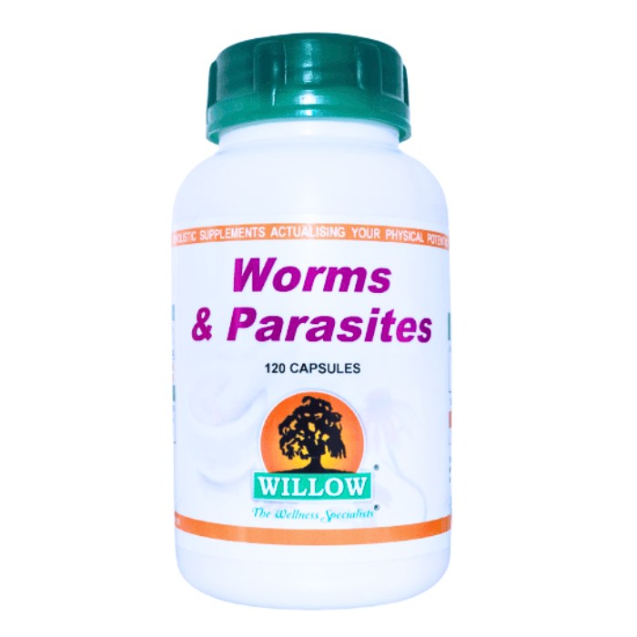 Willow Worms & Parasites is a natural herbal supplement designed to help eliminate intestinal worms and parasites while supporting digestive and immune system health.
