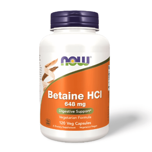 NOW Betaine HCL - THE GOOD STUFF