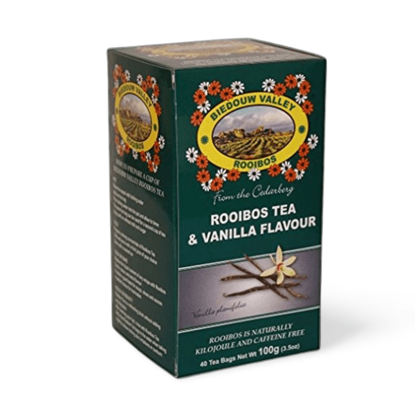 BIEDOUW VALLEY Rooibos Tea & Vanilla Flavour - THE GOOD STUFF
